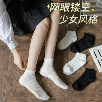 1 kom./visoko Kvalitetne čvrste čarape JK Harajuku djevojke, proljeće-ljeto tanke čarape u stilu anime 