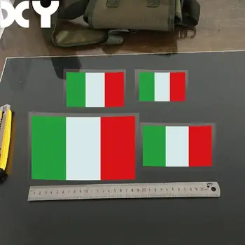 Talijanska Zastava Visokokvalitetna Vinil Светоотражающая Traka Naljepnica i Naljepnica za Automobile i Motocikle Izravna Dostava