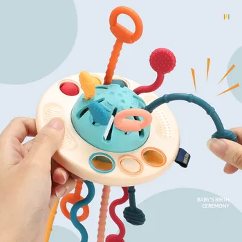 Dječje Zabavne Leteće tanjure igračke u zatvorenom prostoru i na otvorenom Mekana guma + ABS Zvučna igračka obrazovanje za Rano obrazovanje