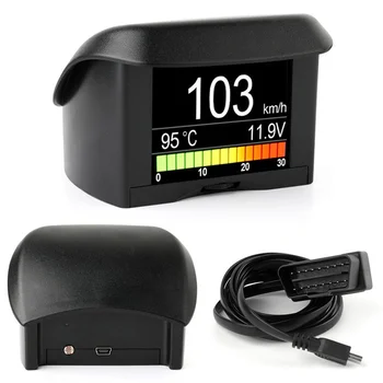 Automatsko putno računalo Ancel A202 OBDII 2,4-inčni Ekran HPD Auto Glavobolja Zaslon Temperatura Vode Brzinomjer Senzor Upozorenje