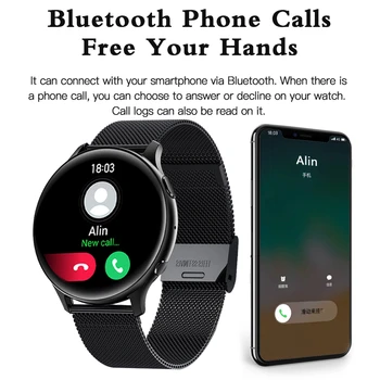 2022 Novi Bluetooth Poziv Pametnih Satova Za Muškarce 2022 Sportski Narukvica Vodootporan Custom Dial Za Muškarce SmartWatch Za Žene Za IOS, Android