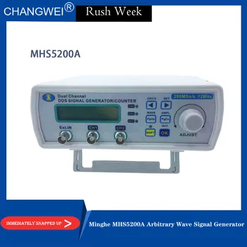 Minghe MHS5200A potpuna digitalna kontrola DDS dual channel funkciju izvor signala proizvoljnog vala generator brojač frekvencije za brojanje