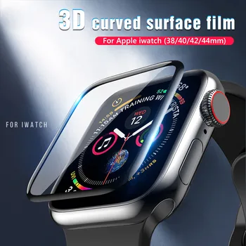 Zaštitna Folija Za Apple Watch Series 6 5 SE 4 3 2 1 iwatch Zaštitna Folija Za Ekran 44 mm PAT Staklo Za Pametne Sati Zaštitnik Pantalla