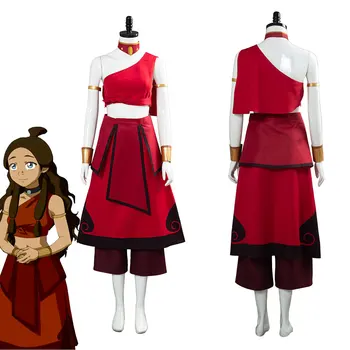 Avatar: posljednji Pagat Zraka Katar Cosplay Odijelo Ženske haljine Odjeću Halloween Karnevalske Kostime