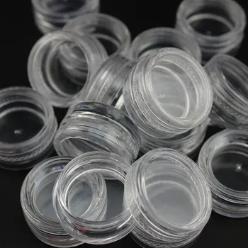 10 Mjesta Torbica Za Pohranu Nokte Organizator Prozirni Plastični Dizajn Noktiju vještački dijamant Nakit, Perle, Kutija Za Skladištenje Kontejner 3 cm X 2 cm