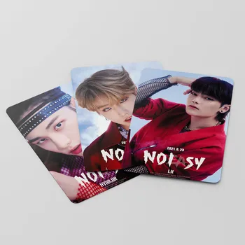 55 kom./kor. Kpop Stray Kids Novi Album NOEASY Fotografije Felix Hyunjin Bang Chan JISUNG Lomo Razglednica Straykids s dvostrukim po cijeloj površini