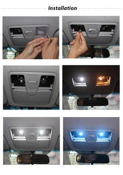 Canbus Unutarnja Rasvjeta Led Žarulje Set Za Audi A3 8 P 8 U A4 B5 B6 B7 B8 A5 8 T A6 C5 C6 C7 A7 A8 D2 D3 Svjetiljke Za unutarnju Rasvjetu Auto Oprema