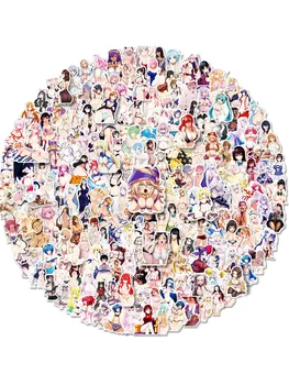 200шт Seksi Naljepnice za Uljepšavanje Japanska Anime Anime Zec Djevojka Napast Orgazam Djevojka Loli Naljepnice