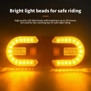 Biciklistička Stražnje Stražnje Bicikl Signalni LED Svjetlo Bežični Daljinski Pokazivač USB Punjenje Непромокаемая Upozoravajuća Žaruljica Sigurnosnih Upravljača