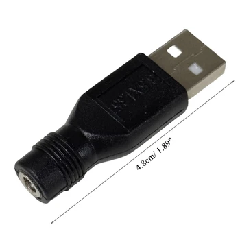 USB adapter za muškarce i žene, priključak za punjenje, Adapter za struju, priključak za punjenje 3,5x1,35 mm / 4,0x1,7 mm, priključak 5 U