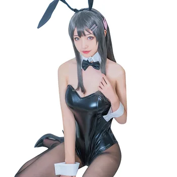 Žensko Seksi Donje Rublje Seishun Buta Yarou Wa Bunny Girl Senpai No Yume Wo Minai Cosplay Kostim za Noć vještica za Djevojčice, Igre Uloga