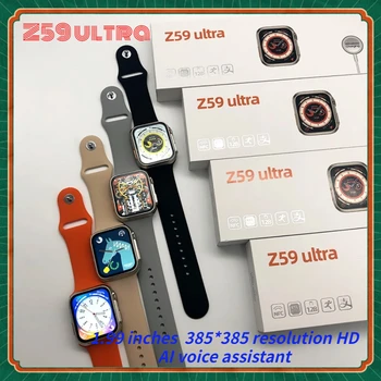 2022 NOVI Pametni Sat Z59 Ultra Bluetooth Poziv Smartwatch HD Mjerenje Temperature Praćenje Zdravstvenog stanja Muškarci Žene Fitness-Narukvica
