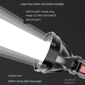 Super svijetle Led Punjiva Lampa specijalnih snaga Mala Mini Svjetiljka Jaki Svjetlo Prijenosni Višenamjenska Čvrsta Lampa