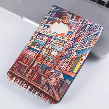 Torbica PocketBook Touch HD 3 / Touch Lux 4 5/Basic Lux 2/Basic 4/633 Color 2020 - Jednostavan tanka zaštitna torbica-držač za origami
