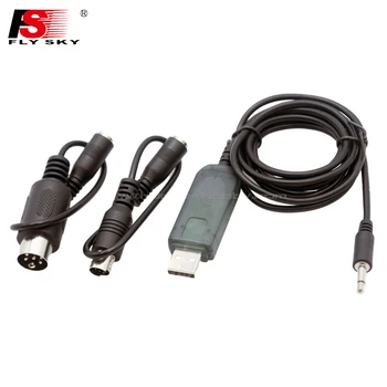 Flysky FS-SM100 USB Kabel adapter za simulator leta softver FMS PPM Ulaz Za Flysky FS-i6 FS-i4 FS-TH9X FS-T4B FS-GT3 FS-GT2