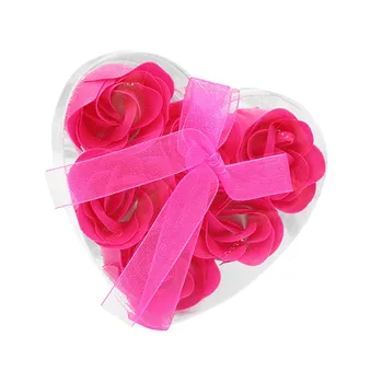 Topla Rasprodaja, Praktično male darove, poklon kutija s cvjetnim sapun u obliku srca, Kreativni dar za Valentinovo Poklon za Svadbene zurke 2022