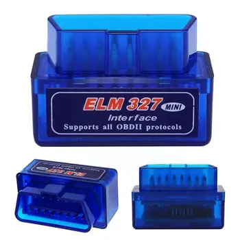 Mini Elm327 V1.5 Obd2 Skener motora Obd 2 Obdii Elm Auto 5 Bluetooth-kompatibilni 327 V Alat za Auto Adapter Alat 1 J9x2