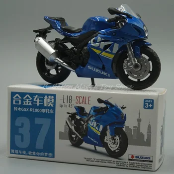 1:18 Литая pod pritiskom model motocikla Igračka Suzuki GSX-R1000 Za zbirke