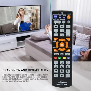L336 Univerzalna Smart-Spajanje za spajanje kontroler Met Leerfunctie Voor Tv Video Cbl Dvd SAT-T Vcd Cd Hi-Fi
