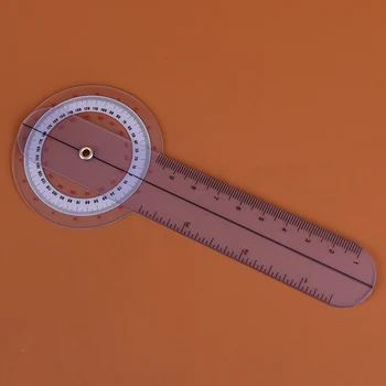 3pcs 6 cm, 8 cm, 12 cm Plastični Kutomjer Kutno Ravnalo Spinalne Гониометр 360 Stupnjeva