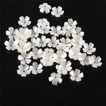 ABS Imitacija Bisera, Perli Cvijet polu-okrugle Perle Mix Cvijeće Srca Perle DIY Pribor Za Odjeću unikatni Nakit, Rukotvorine