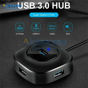 USB 3.0, USB 2.0 Hub Multi USB Razdjelnik Adapter 4 Port Brzina Mini Nekoliko Hub 3 usb3.0 HUB Port USB Hub Alat Za PC Laptop