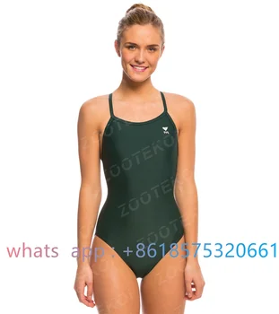 TYR Ženski TYReco Solid Diamondfit Jednodijelni Kupaći kupaći kostim seksi bikini sportski funkcija trening kupaći kostim natječaj 2023