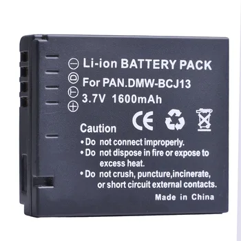 DMW-BCJ13 Baterija 3,7 U/1600 mah / USB Punjač za Panasonic DMW-BCJ13E, DMW-BCJ13PP i Panasonic Lumix DMC-LX5, DMC-LX7
