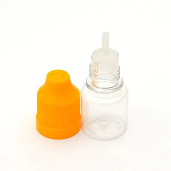 200шт 3 ml Hard PET Plastične Boce-Kapaljka sa Zaštitom od Djece Poklopcem za Prazan E-Tekućine Iglom Vail