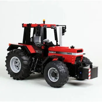 2021 NOVA razmjera model 1:17 Case IH traktor je gradbeni blok moc-54812 kamion daljinski sklapanje igračaka model poklon dječaku na rođendan