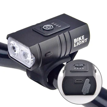 Biciklistička Fenjer Dual T6 Svijetle Bicikl LED USB Punjiva ručna Svjetiljka Od Aluminijske Legure Vodootporne Lampa 1200mah 350lm