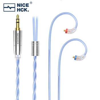 Kabel za slušalice NiceHCK SkyFlag 7N Litz OCC i 6N sa srebrnim premazom OCC Mješoviti kabel 3.5/2.5/4.4 mm MMCX / 0,78 / QDC 2Pin za STARSEA KXXS