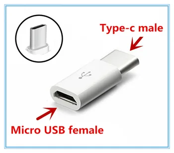 Konverter USB Micro Type C Priključak za punjenje i prijenos Podataka za XiaoMi Google Chromebook Oneplus Two