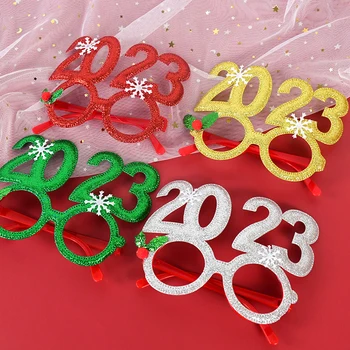2023 Novi Božićni Ukras Djeca I Odrasli Naočale Prijedlog Za Božićni Domjenak Božićno Drvce Santa Los Naočale Božićne Darove Navidad