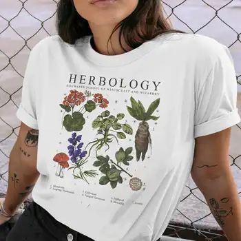 Svakodnevne Ženske Osnovne Majice s okruglog izreza i po cijeloj površini biljke, ženska majica sa kratkim rukavima, Ženska majica za djevojčice, Izravna dostava