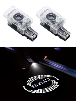 2x LED Vrata Automobila Dobrodošli Svjetla Logo Projektor Duh Sjena Lampa Ljubaznost Svjetlo Auto Pribor za Volvo XC60 V60 S80, XC90 V40