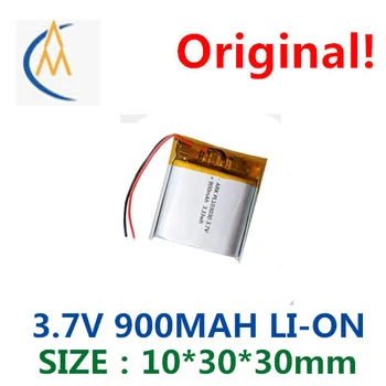 Kupiti više biti jeftino 103030 polymer baterija 3,7 900 mah za uklanjanje akni alat masažna coli punjiva litij baterija