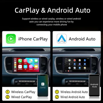 X-REAKO Auto Radio Stereo Android 11,0 2 Din 9 inča Auto Radio Stereo Media Player je Univerzalni Auto GPS Navigacija, Bluetooth