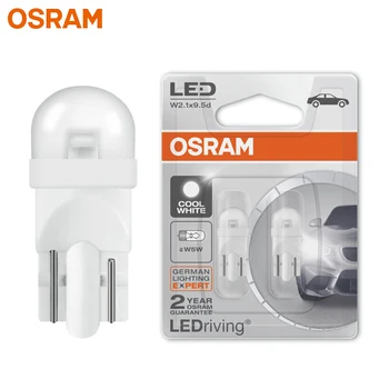 OSRAM LED T10 W5W Signalne svjetiljke LEDriving BASIC 6000 NA Hladno Bijeli LED Svjetiljka za čitanje u kabini Auto Žarulje 2780CW (2 kom)