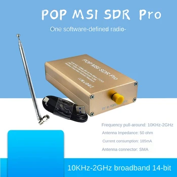 Radio SDR Pro Поп10 khz-2 Ghz Širokopojasne 14-bitni Softver radio SDR Softverski radio
