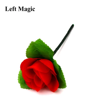 5 kom./lot, Romantični Preklop, Koji se Cvijet Ruže, Trikove, Profesionalni Ulični Mađioničar, Rekvizite, Iluzija, Сатж, Izbliza, Magija