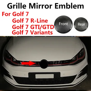 Ne utječe na prednju rešetku hladnjaka ACC Crna slr logotip + Logo stražnjeg poklopca prtljažnika Golf 7 MK7 Golf 7 GTI R-Line GTD R Mogućnosti za golf