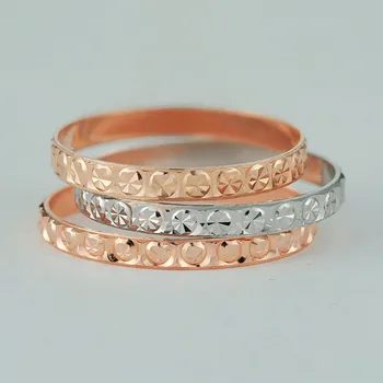 Pravi Pravi Čiste Čvrste Prsten od 925 Sterling Srebra za Žene, Nakit od Zlata, Donje Okrugli Prsten na Prst
