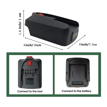 Adapter Litij Baterija Za Makita serije 18V BL na Akumulator Bosch 18V PBA električni alati Rezervni Dijelovi BL1815 BL1820 BL1830
