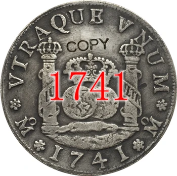 1741 Meksiko MF PRIMJERAK KOVANICE U 4 real MADRIDA
