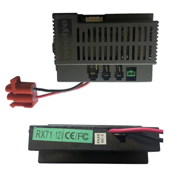 Berica Weelye RX71 12 U Snažan Dječji električnog 2,4 G Bluetooth Daljinski Upravljač, Prijemnik Kontroler sa Ugrađenim Pokretanja