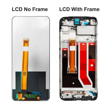 Originalni Crni 6,5 inča Za Oppo A53S 2020 LCD zaslon osjetljiv Na Dodir Digitalizator Sklop Zamjena Za Oppo A53S 4G lcd