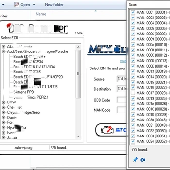 DTC Maknuti 2021 Za KESS KTAG FGTECH OBD2 Softver MTX DTC Maknuti 1.8.5.0 Sa Keygen + 9 Dodatnih Postavki ECU SW Softver Kvar ECU