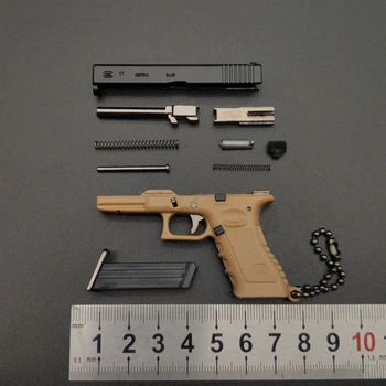 1:3 Glock G17 Model Desert Eagle Полусплавный Privjesak Poklon Privjesak Nakit Dječja Igračka Pištolj Model