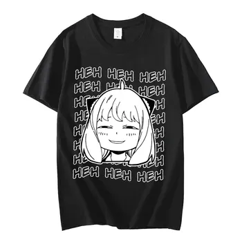 Majica sa anime Spy X Family Anya Forger, majice Za muškarce i Žene, Casual Majica u Stilu Харадзюку Kratkih Rukava, Modni Ulične Unisex Majice